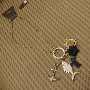 🚩🐟Pilgrim Nautical theme choker ⚓